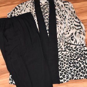 Caribe Animal Print Pantsuit (Medium)
